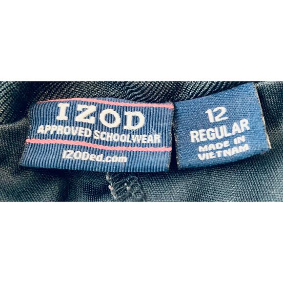 IZOD SKORT, GIRLS, 12, REGULAR, NAVY BLUE - Picture 10 of 11